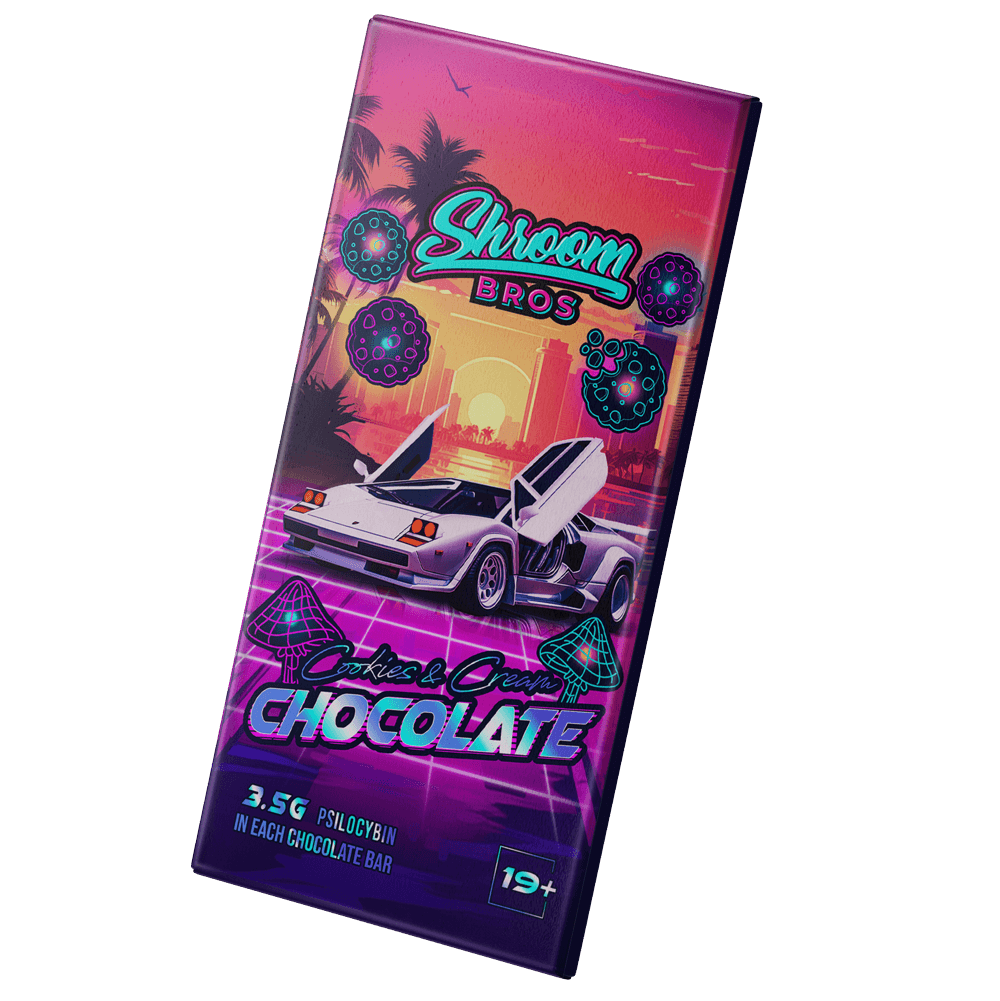 Buy Cookies & Cream Chocolate Bars (3.5gs each) online in Canada — Shroom Bro Canada