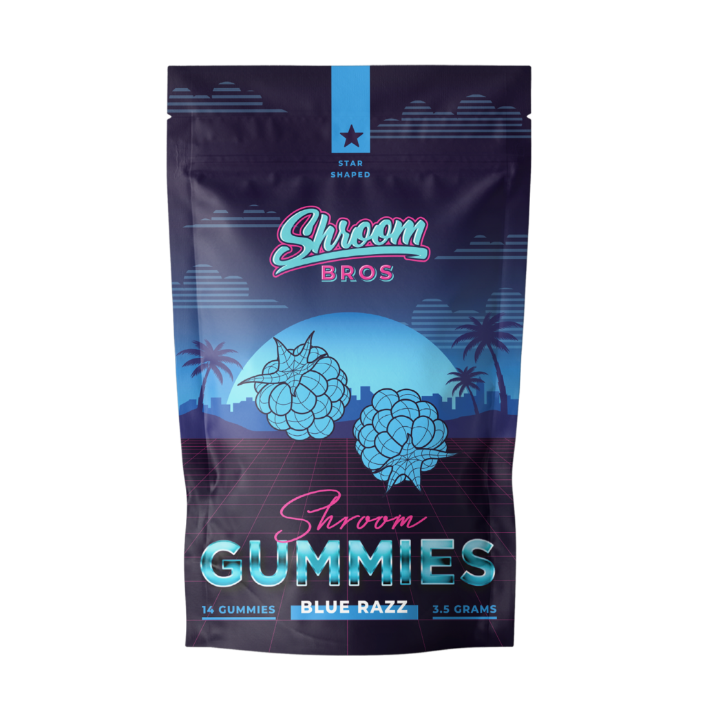 Buy Magic Mushroom Gummies - Blue Razz (3.5g) online in Canada — Shroom Bro Canada