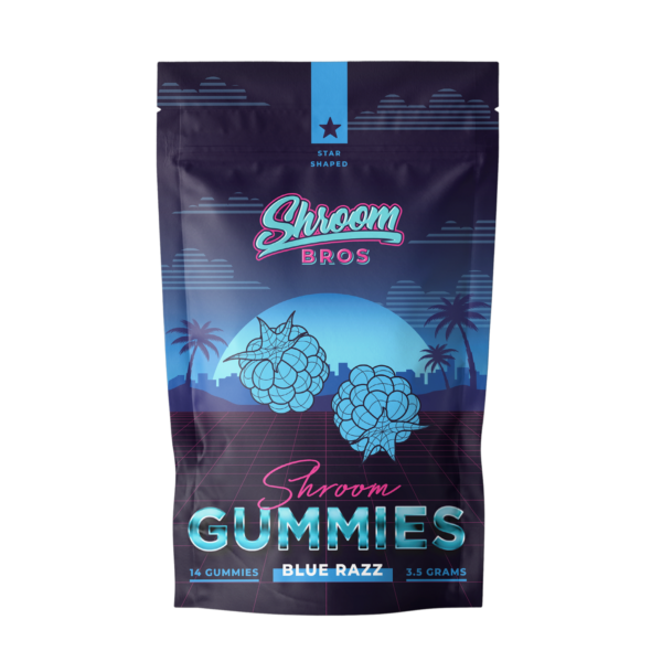 Buy Magic Mushroom Gummies - Blue Razz (3.5g) online in Canada — Shroom Bro Canada