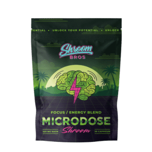 Magic Mushroom Microdose Capsules - (Focus/Energy)