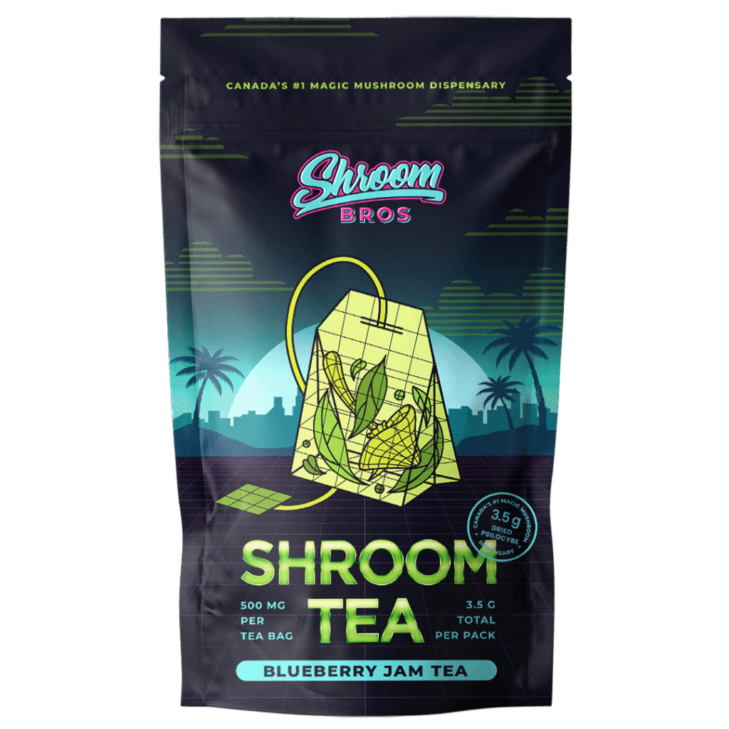 Buy Magic Mushroom Tea - Blueberry Jam Tea online in Canada — Shroom Bro Canada