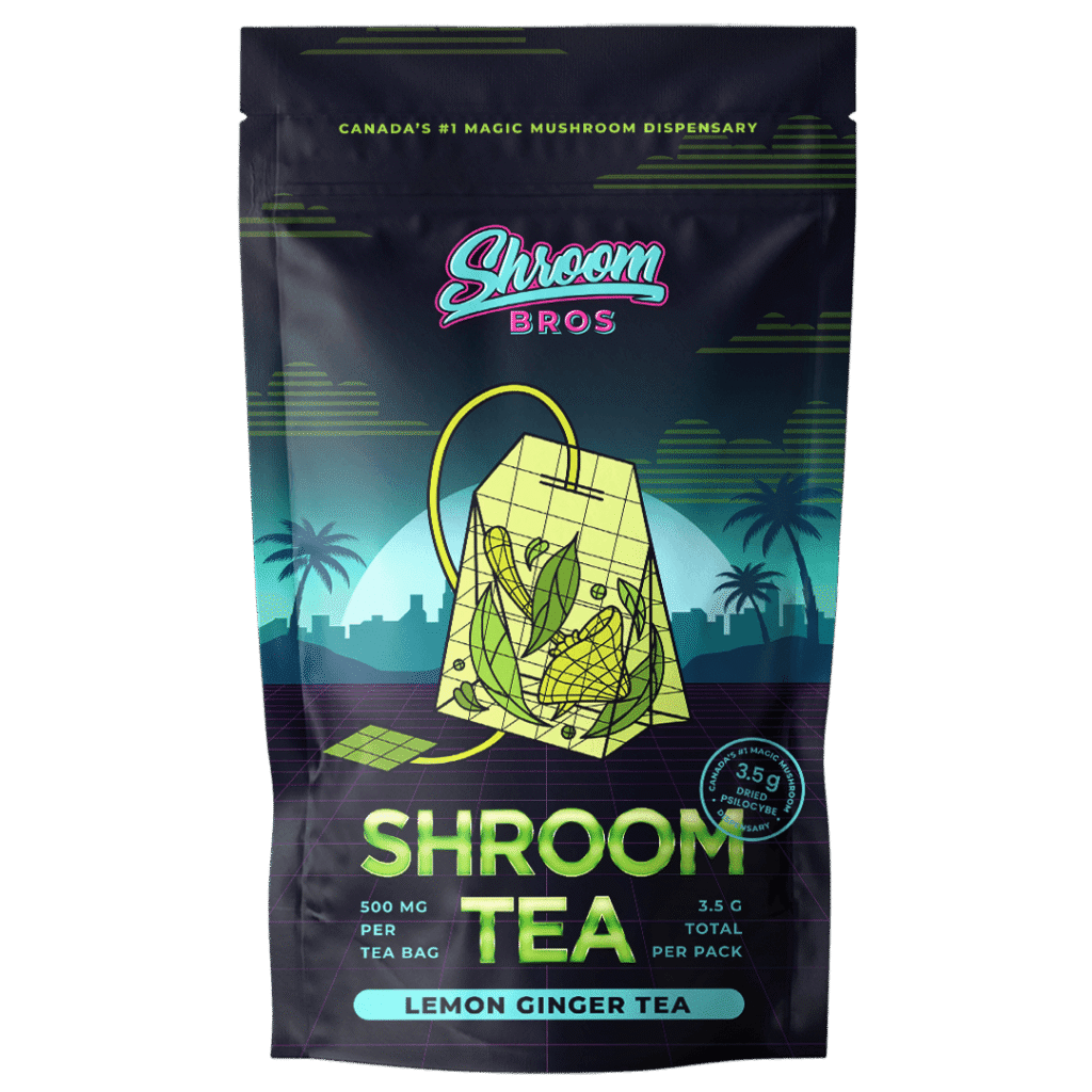 Buy Magic Mushroom Tea - Lemon Ginger online in Canada — Shroom Bro Canada