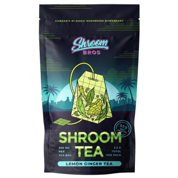 Buy Magic Mushroom Tea - Lemon Ginger online in Canada — Shroom Bro Canada