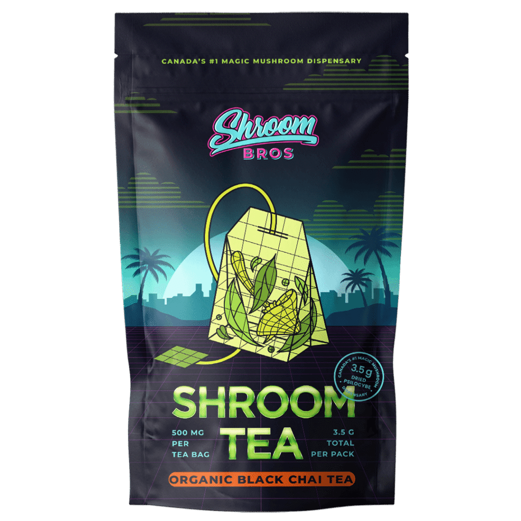 Buy Magic Mushroom Tea - Organic Black Chai Tea online in Canada — Shroom Bro Canada