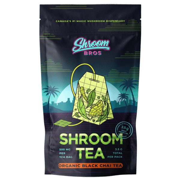 Buy Magic Mushroom Tea - Organic Black Chai Tea online in Canada — Shroom Bro Canada