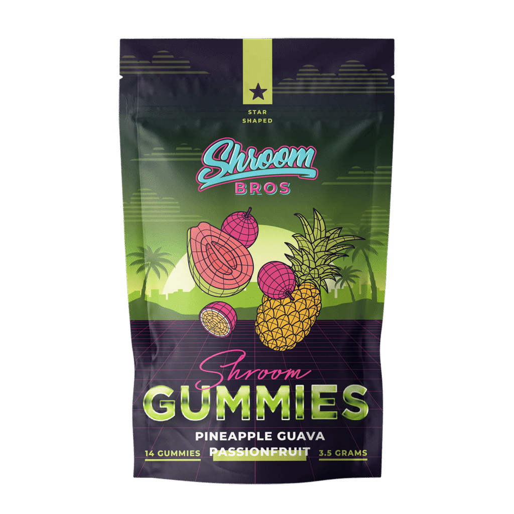 Buy Magic Mushrooms Gummies - Pineapple Guava Passion Fruit (3.5g) online in Canada — Shroom Bro Canada