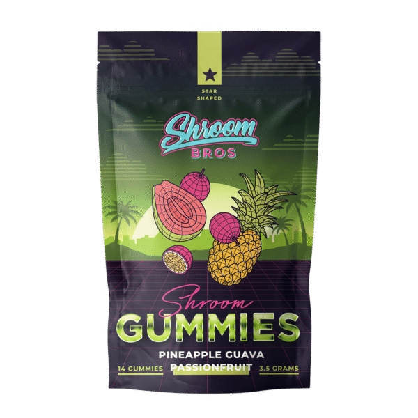 Buy Magic Mushrooms Gummies - Pineapple Guava Passion Fruit (3.5g) online in Canada — Shroom Bro Canada