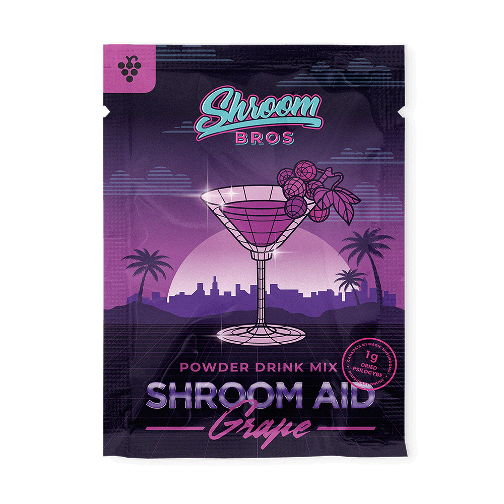 Buy Shroom Aid - Grape Shroom Drink Mix (1 Gram Each) online in Canada — Shroom Bro Canada